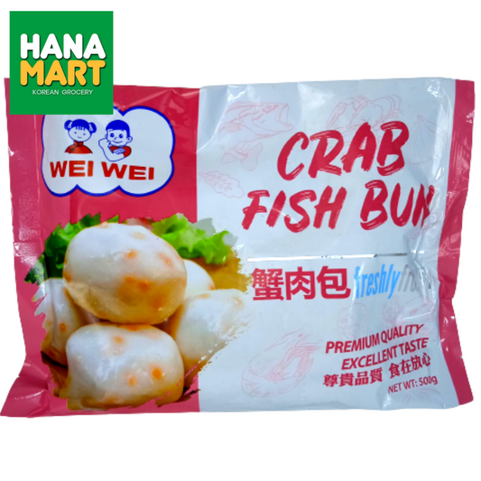 Wei Wei - Crab Fish Bun 꽃게 피쉬 볼 500g