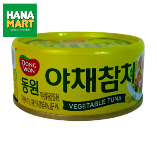 Dongwon Vegetable Tuna 야채 참치 150g