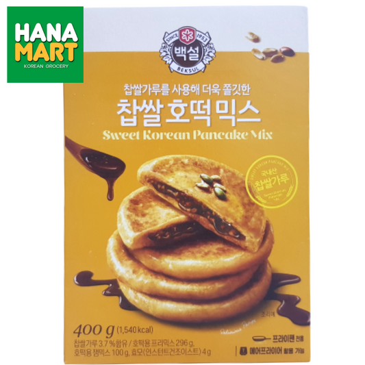 Beksul Sweet Korean Pancake Mix 백설 찹쌀 호떡믹스 400g