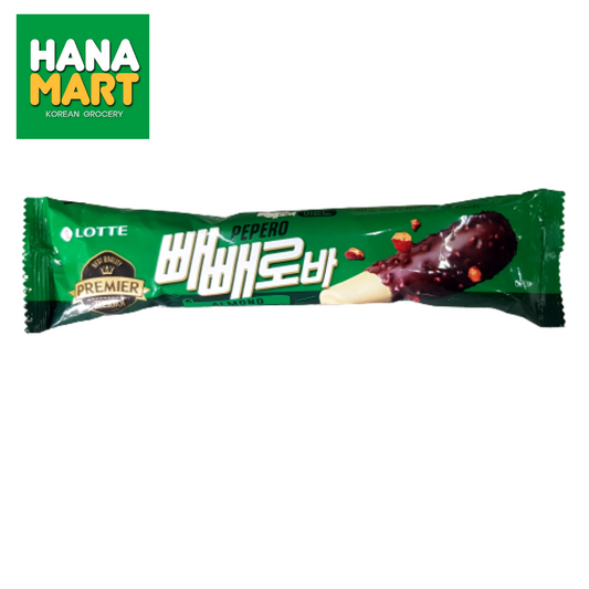 Lotte Pepero Almond & Chocolate Ice Bar 빼빼로 아이스크림