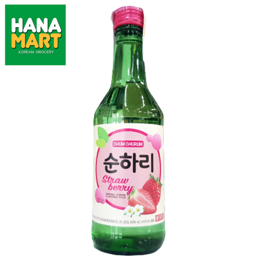 Chumchurum Soju Strawberry 첨음처름 소주 딸기 360ml