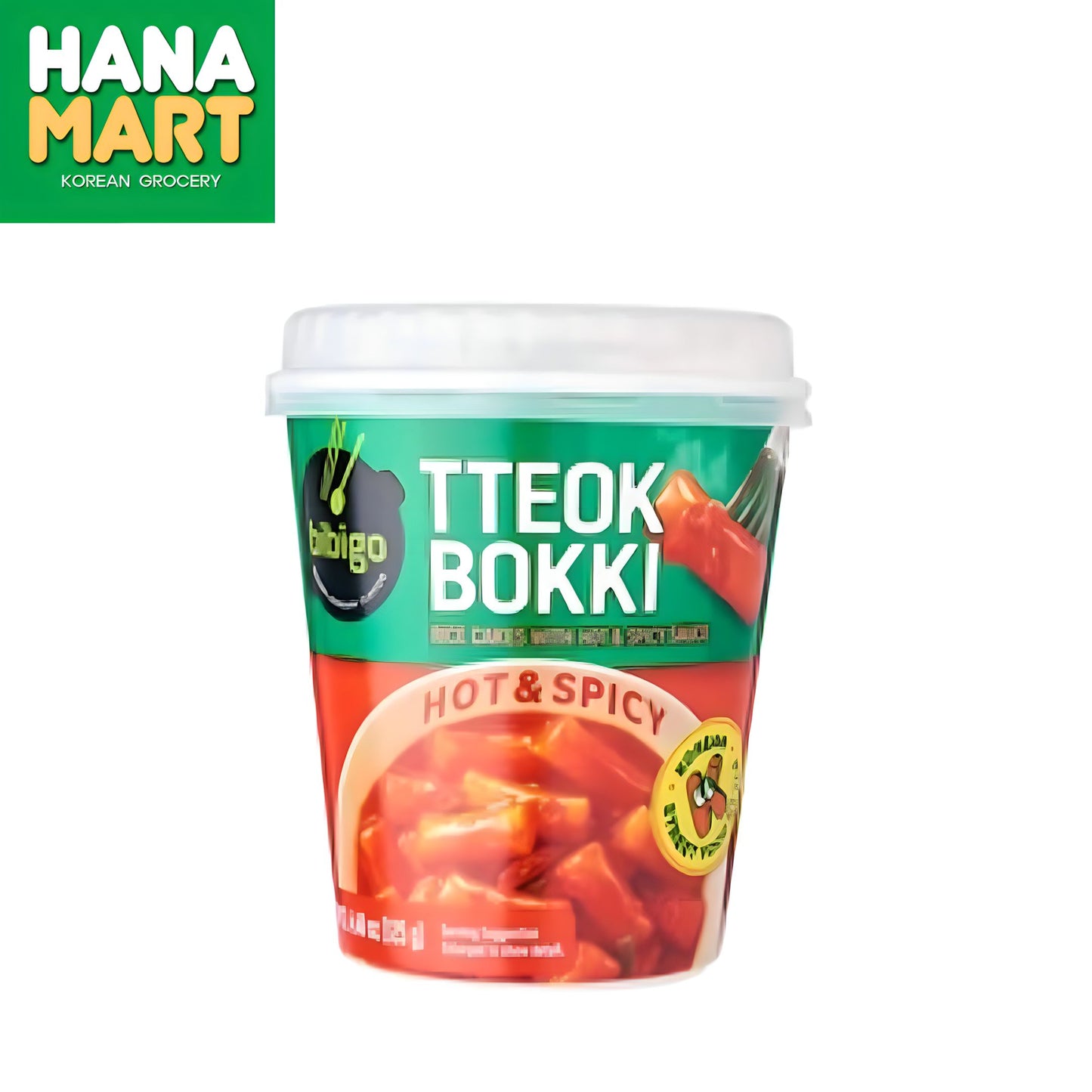 Bibigo Tteobokki hot&spicy 애운떤볶이 125g