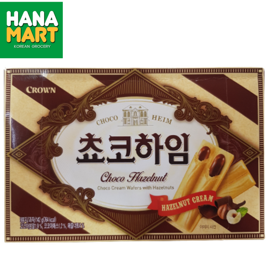 Crown Choco Hazelnut Cream 초코하임 142g