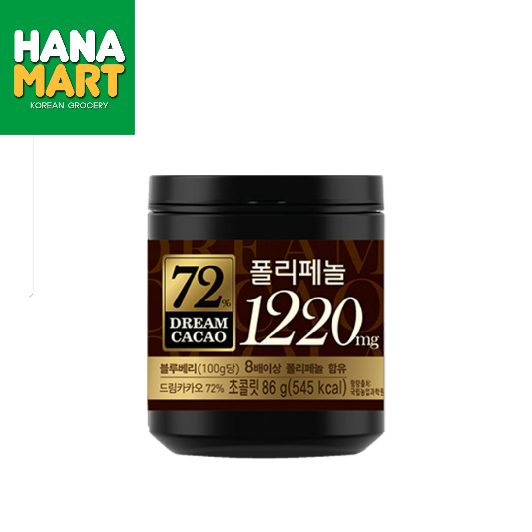 Lotte Dream Cacao 72%풀리페놀86g