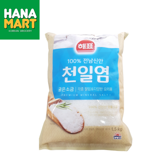 Premium Mineral Sea Salt 사조천일염 1.5kg