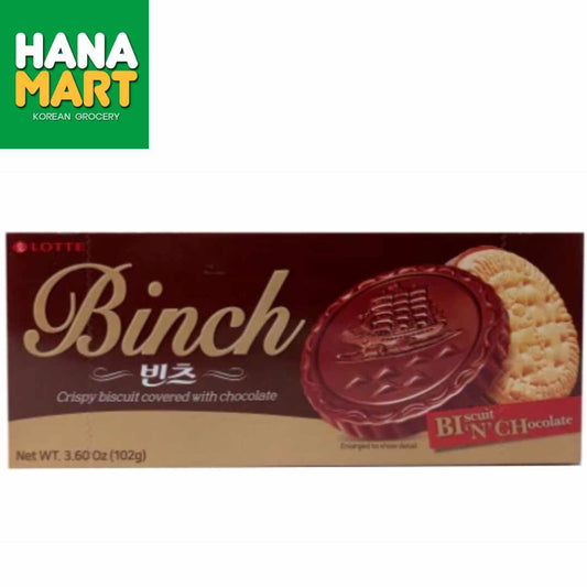 Lotte Binch Chocolate 빈츠 102g