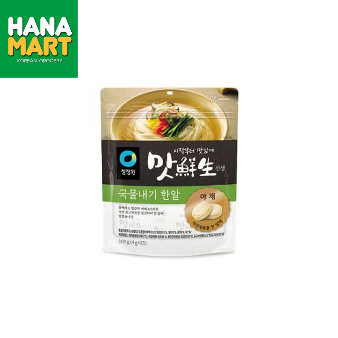 CheongJeongWon One Grain Of Vegetable In Soup 국물내기 한알 야채 100g