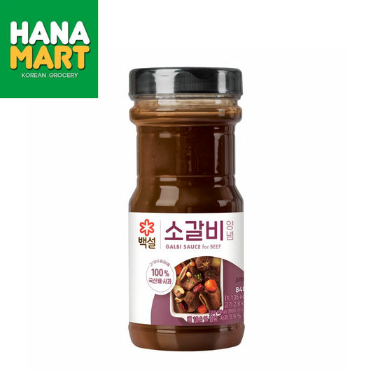 CJ Beksul Beef Galbi Sauce 소갈비 양념 840g