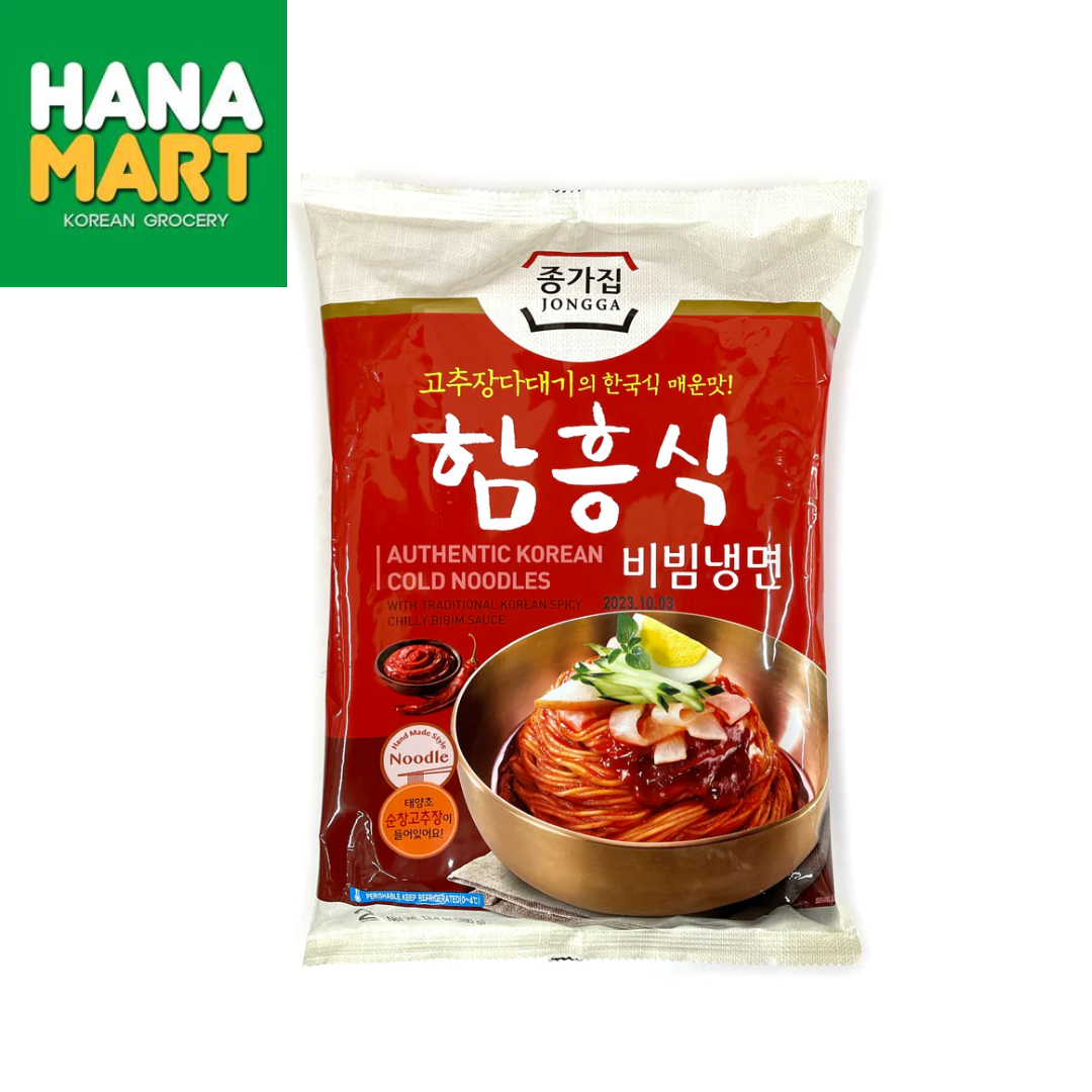 Jongga Hamheung Style Bibim Cold Noodle 함흥식 비빔냉면 380g