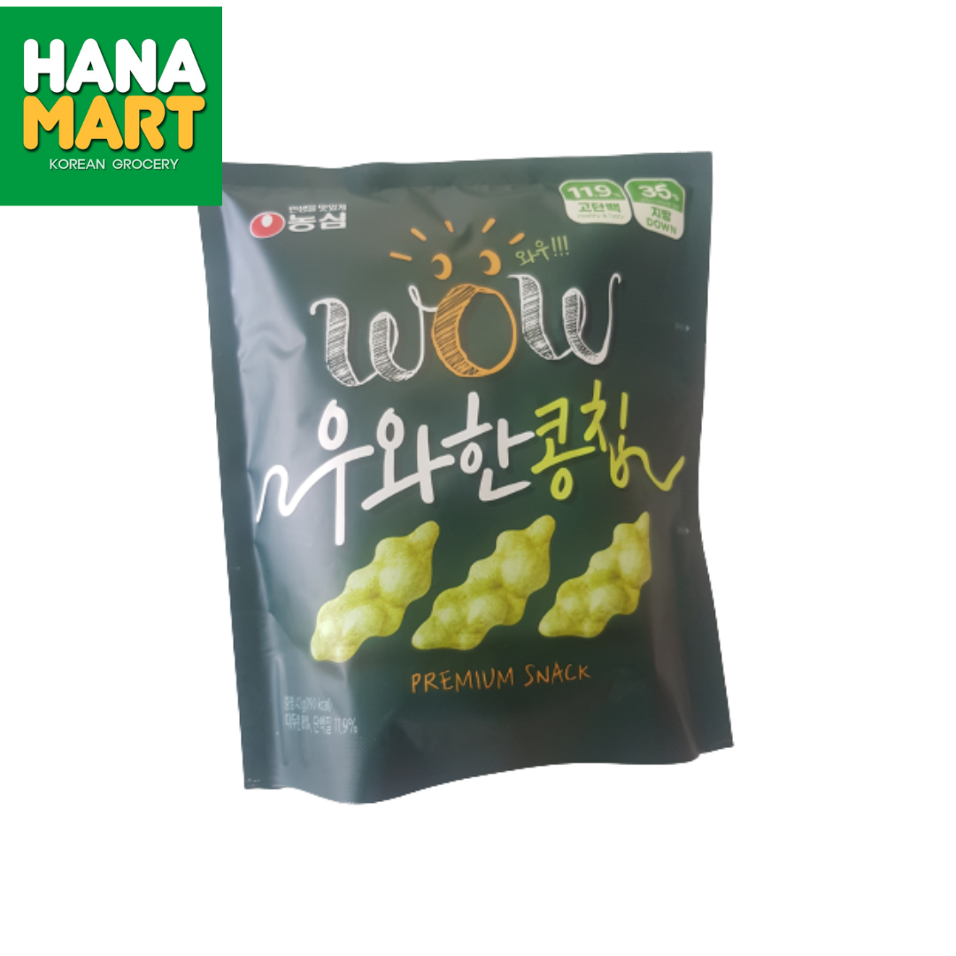 Nongshim Wow Soybean Chips 우와한콩칩 42g