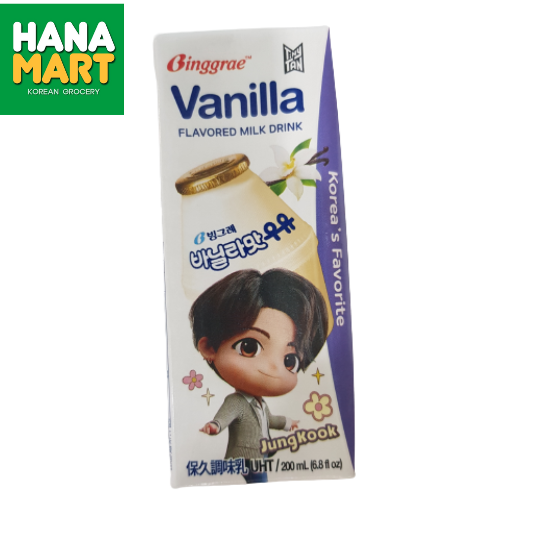 Binggrae Vanilla Milk 우유 바닐라 200ml