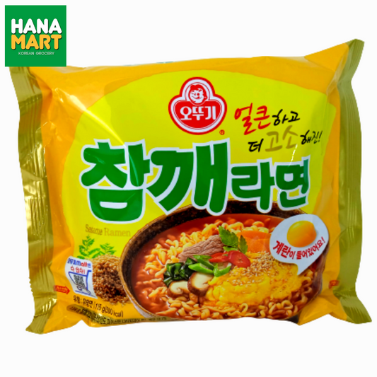 Ottogi Sesame Ramen Pouch 오뚜기 참깨라면 115g