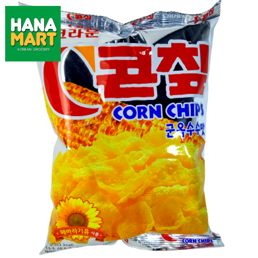 Crown Corn Chips 콘칲 70g