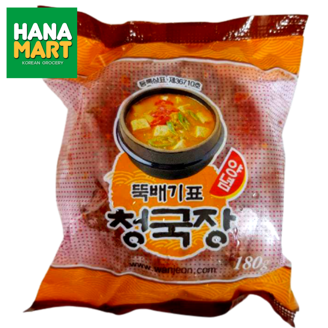 Wanjeon Fermented Soybean 뚝배기표 청국장 180g (Cheong Guk jang)