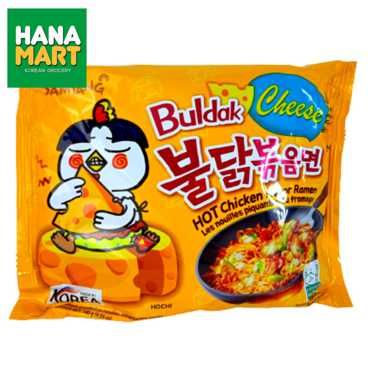 Samyang Buldak Cheese Ramen 불닭 치즈 볶음면 140g