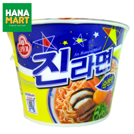 Ottogi Jin Ramen Mild Big Cup 진라면 순한 맛 컵라면 110g