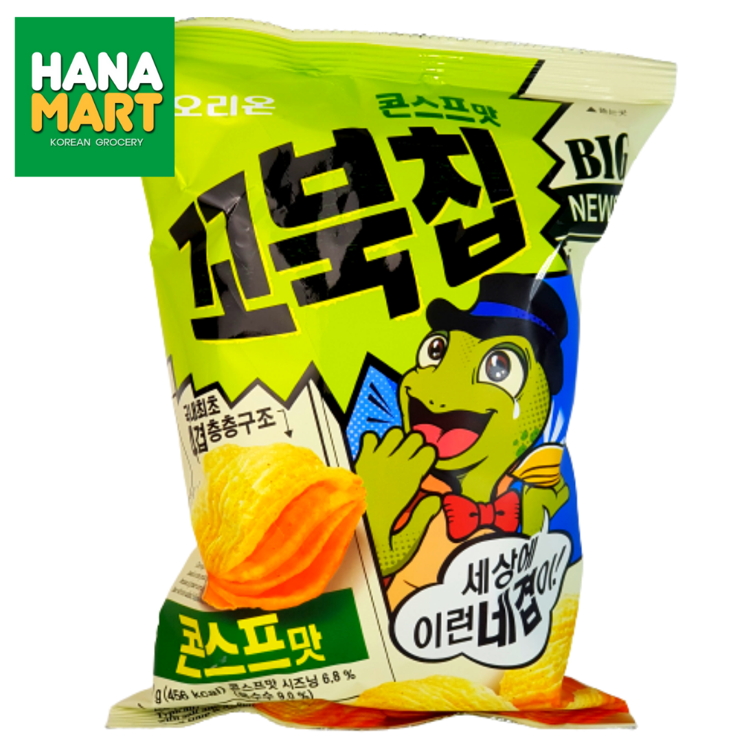 Orion Kkobuk Chip Corn Soup 오리온 꼬북칩 콘스프맛 80g