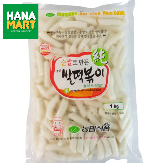 Nongmin Tteokbokki Rice Cake 쌀떡볶이 1kg