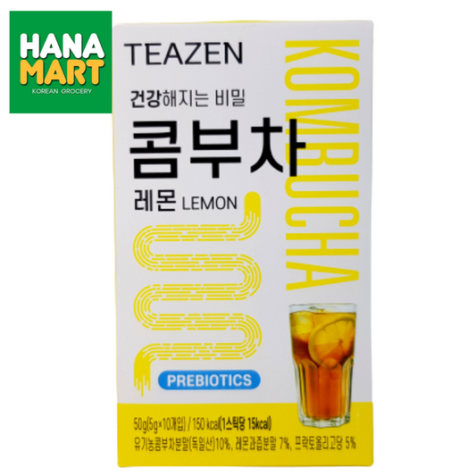 Teazen Kombucha Lemon Tea 콤부차 레몬 5g x 10