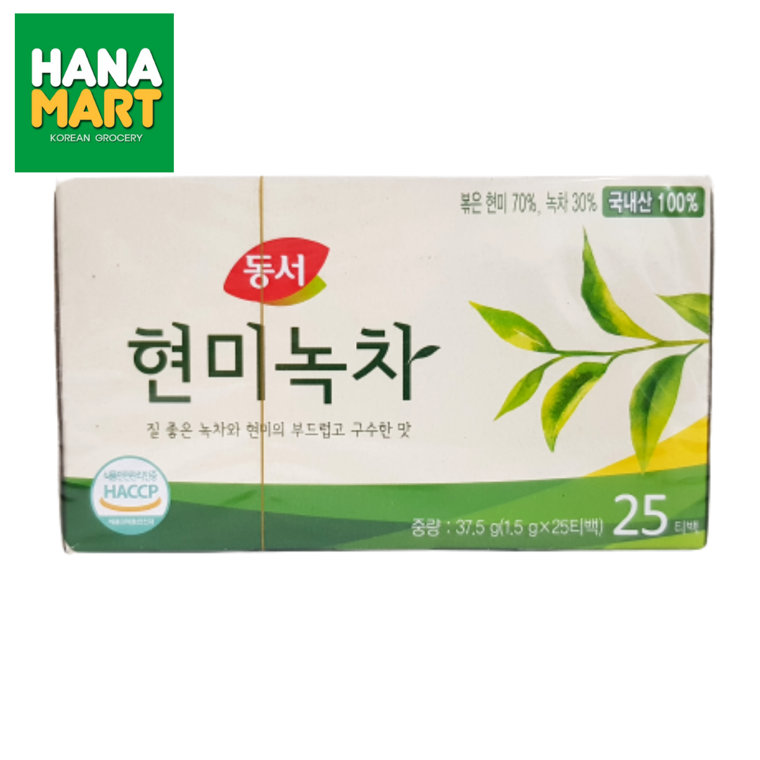 Dongso Brown Rice & Green Tea 현미녹차 25T