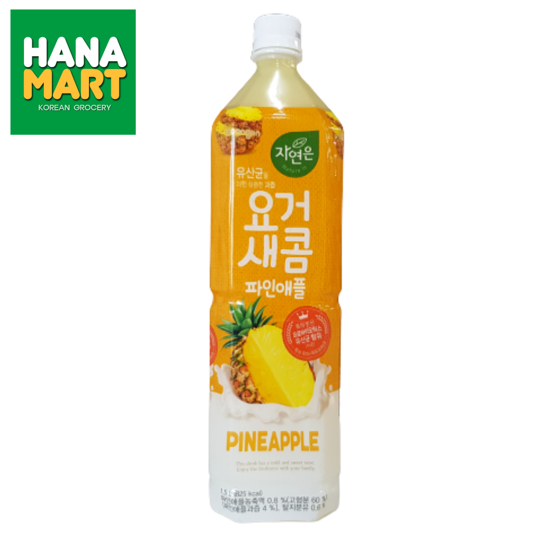 Woongjin Nature's Pineapple Yogurt 웅진 자연은 요거새콤 파인애플 1.5L
