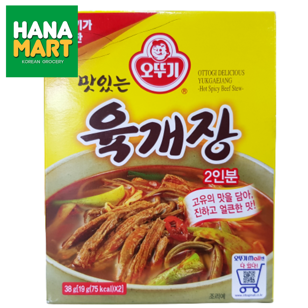 Ottogi Delicious Yukgaejang 오뚜기 맛있는 육개장 38g
